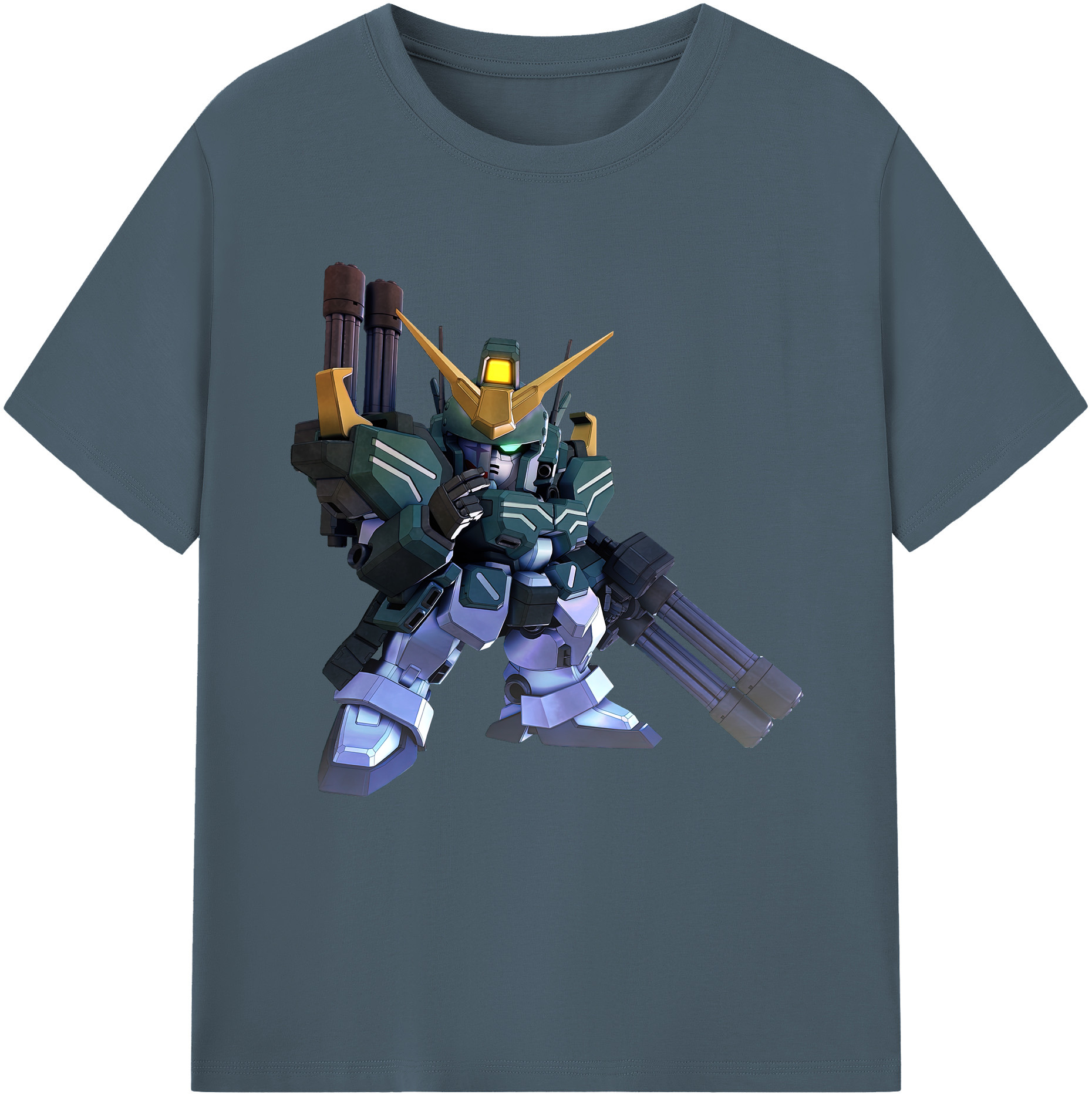 （画像用） 機動戦士ガンダム Mobile Suit Gundam 綿100％半袖Tシャツ（フロントプリント）
